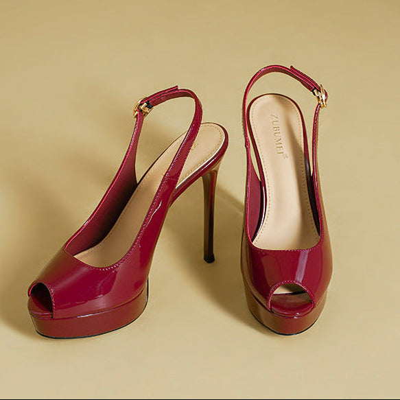 Tacones de cuero Arvella