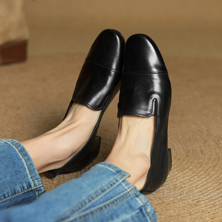 Leena Loafers i Äkta Läder