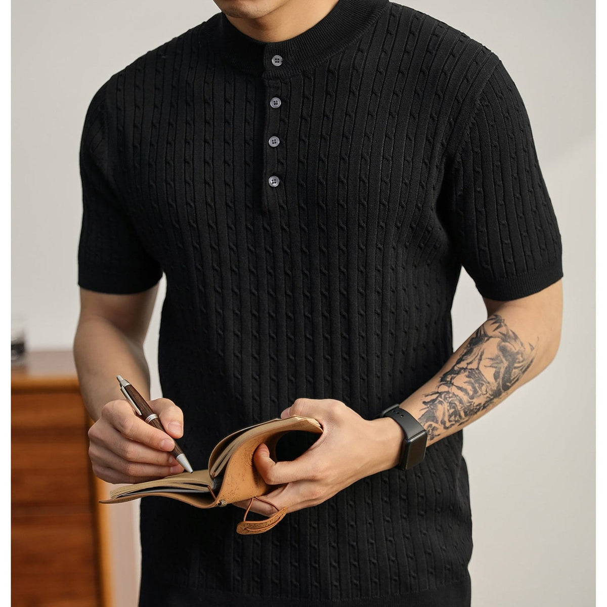 Harlow Henley-Shirt