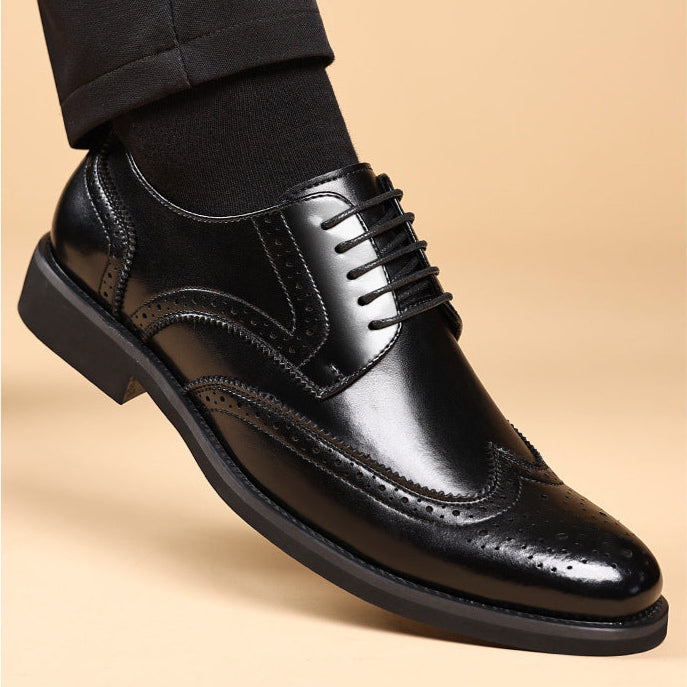 Sapatos Prescot em Pele Genuína