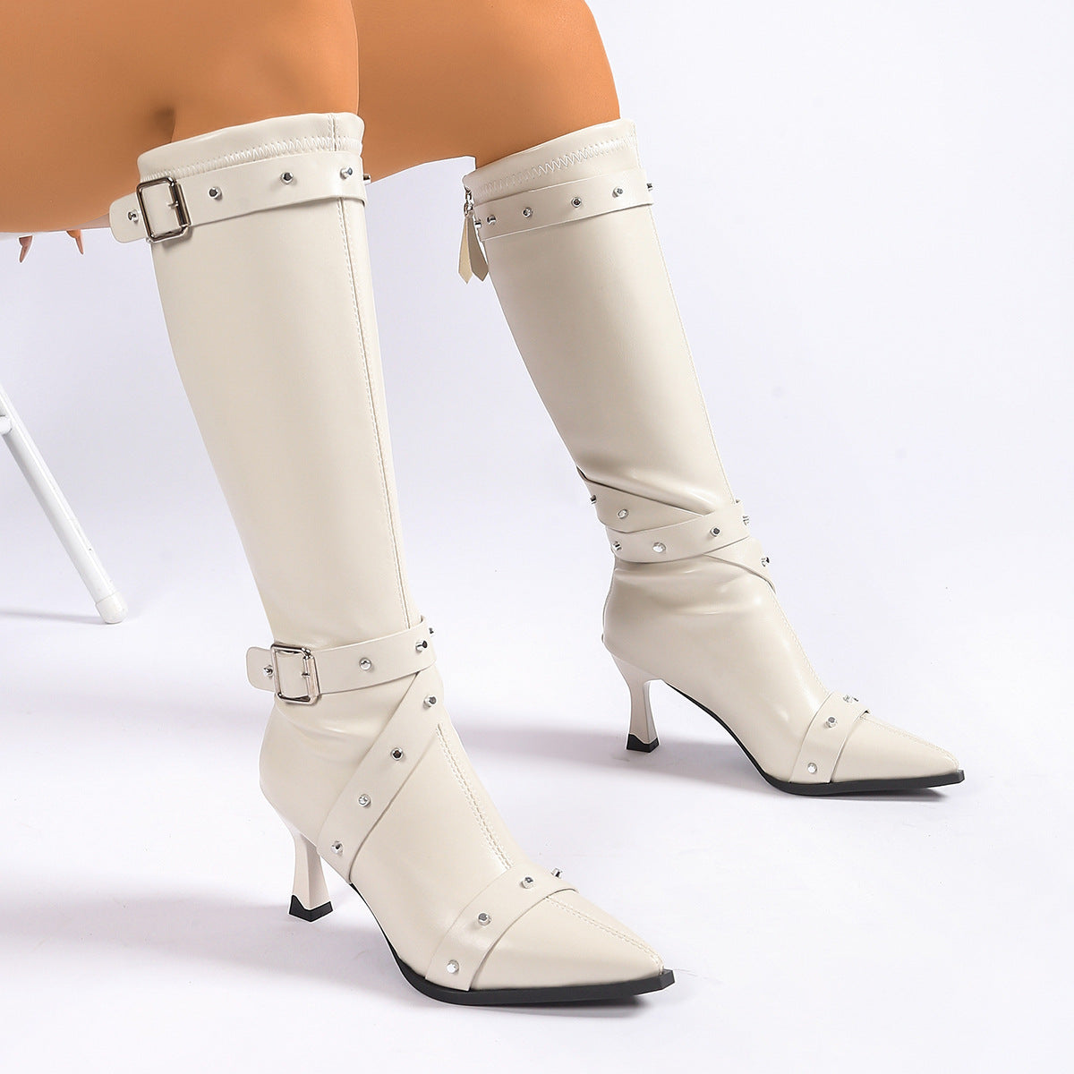 Botas de cuero impecables