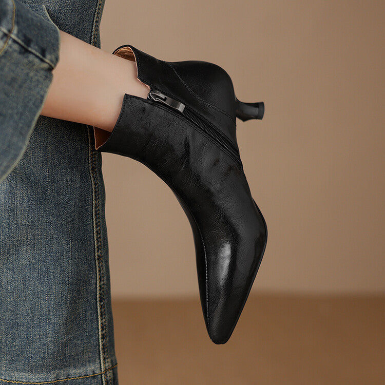 Botas de cuero genuino Klyra