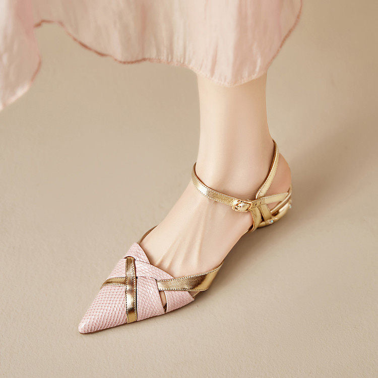 Scarpe basse Rielle in vera pelle