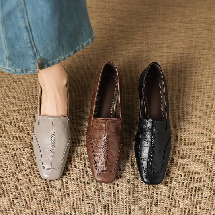 Mocassins Tana em pele genuína