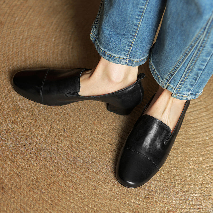 Leena Loafers i Äkta Läder