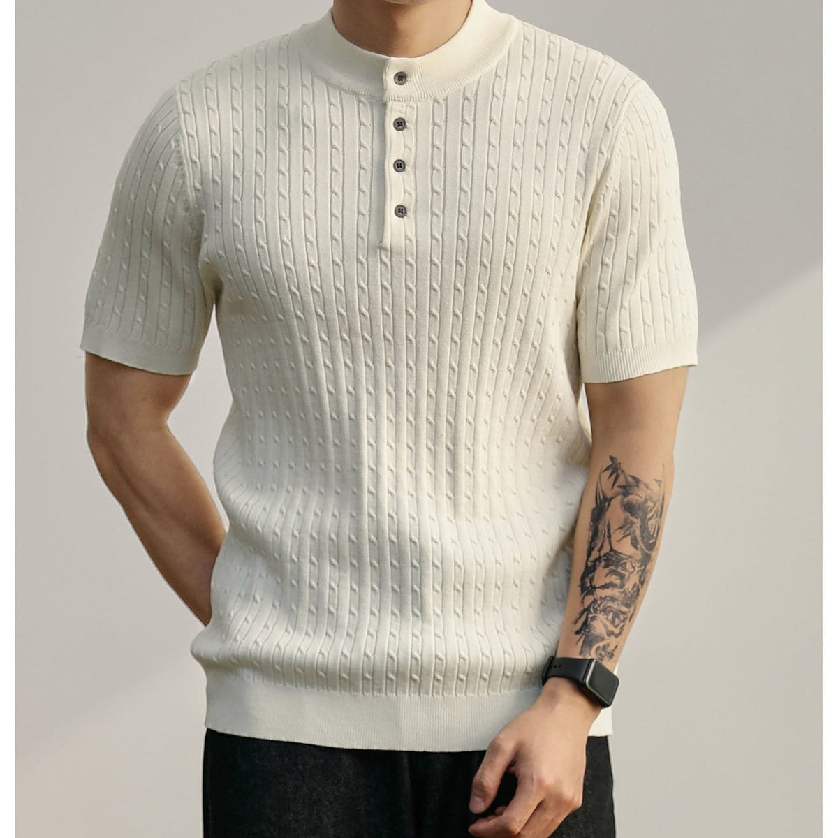 Harlow Henley-Shirt