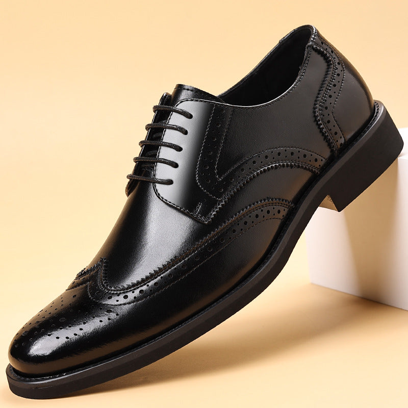 Sapatos Prescot em Pele Genuína