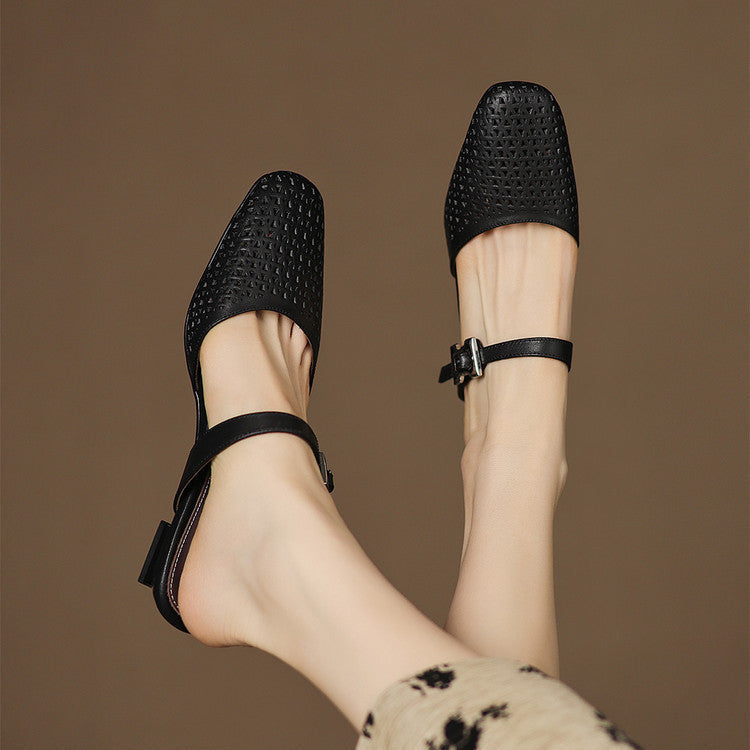 Mules Nilda in vera pelle