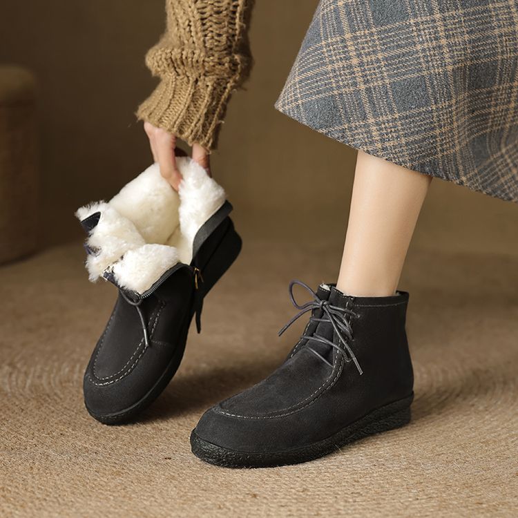 Silken Genuine Suede Boots