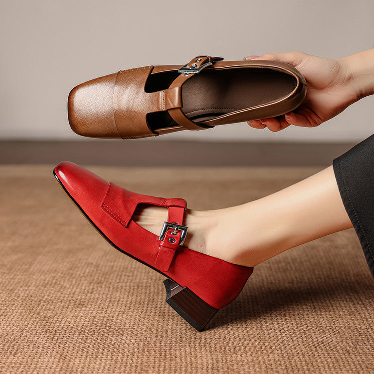 Veyra High Heels aus echtem Leder
