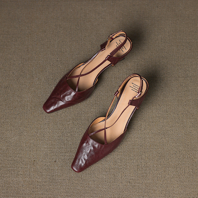 Tacchi Velta in vera pelle