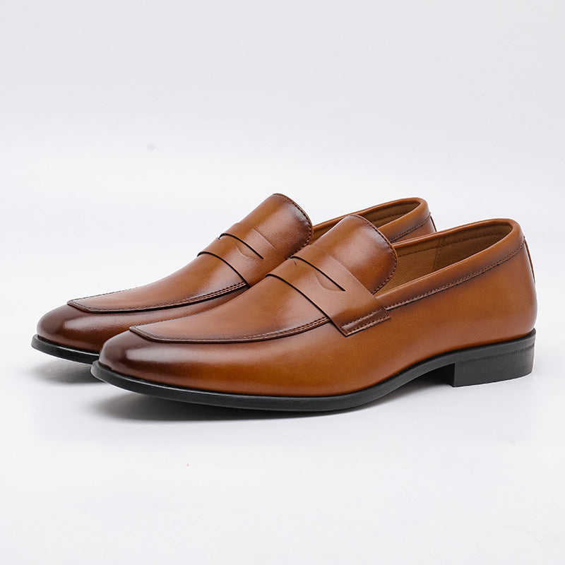 Malric loafers i läder