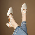 Blenza Slingbacks aus echtem Leder