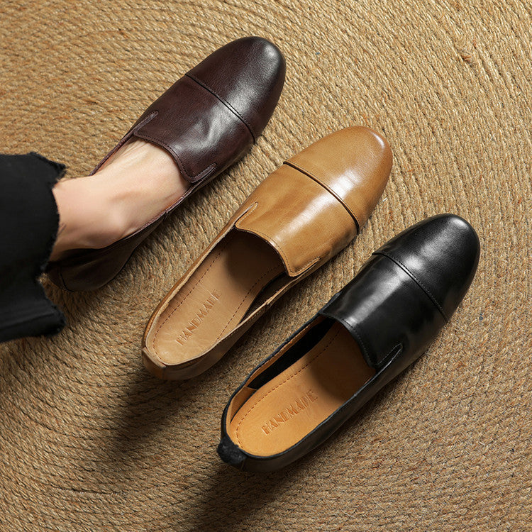 Leena Loafers i Äkta Läder