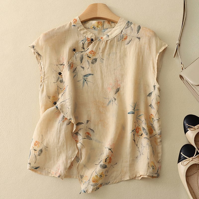 Ming blomstret top