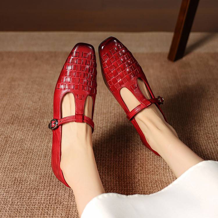 Tacones de cuero genuino Soretta