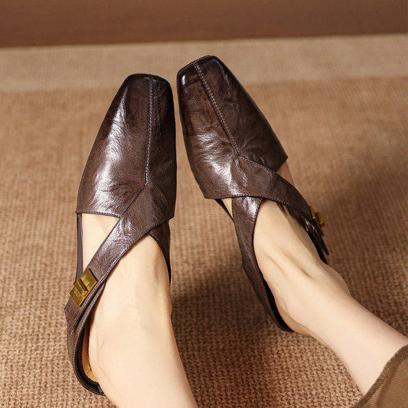 Mules Ravessia in vera pelle
