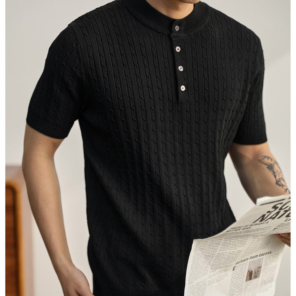 Harlow Henley-Shirt