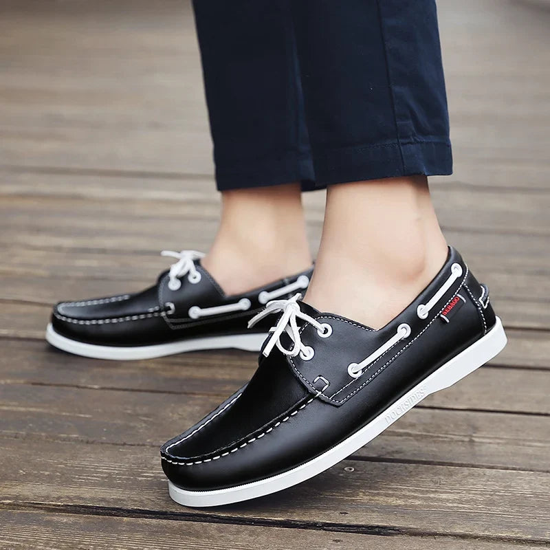 Sapatos Rasko em pele genuína