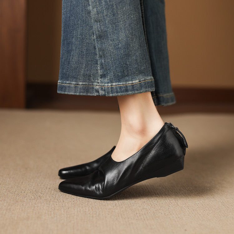 Halen Echtleder-Pumps