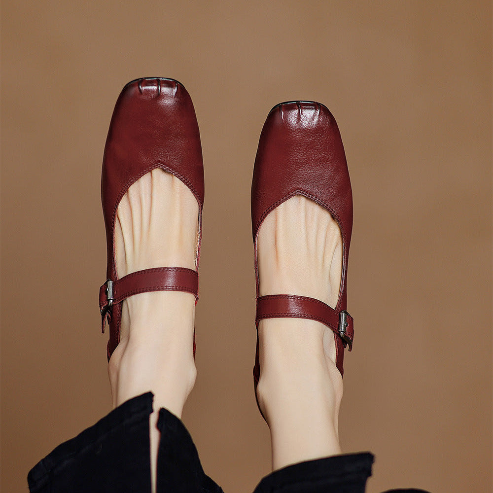 Tacchi Cira in vera pelle