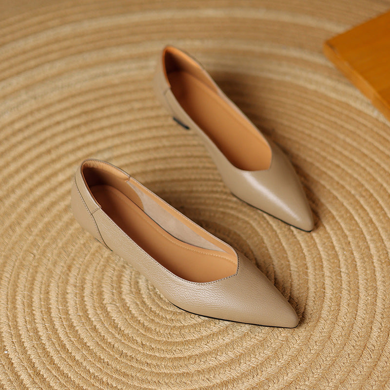 Tacones Nera de cuero genuino