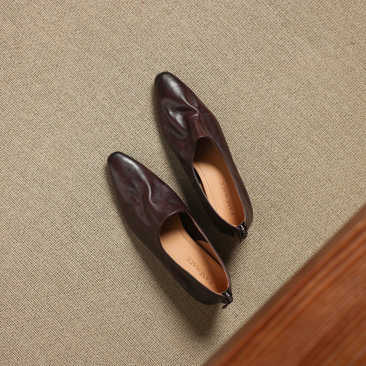 Halen Echtleder-Pumps