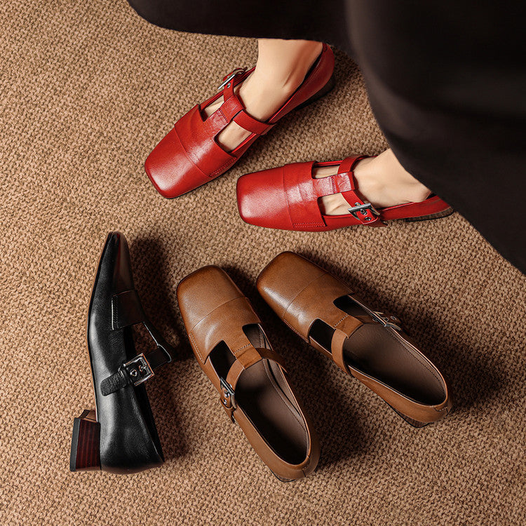Veyra High Heels aus echtem Leder