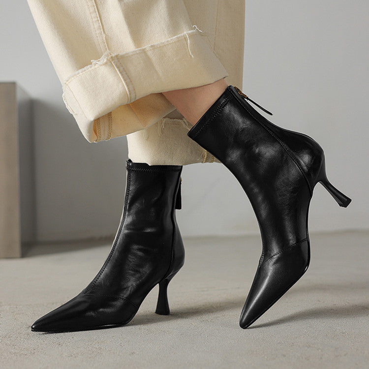 Botas Uvera em pele genuína