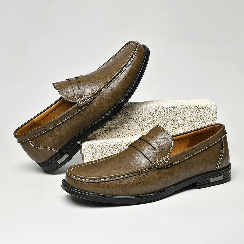 Alden Mokassin-Loafer aus Rindsleder