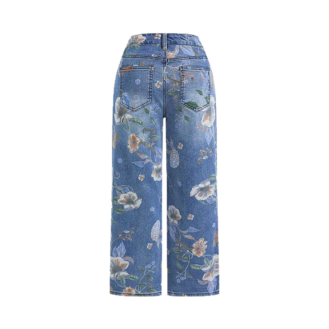 Victoria jeans med vida ben