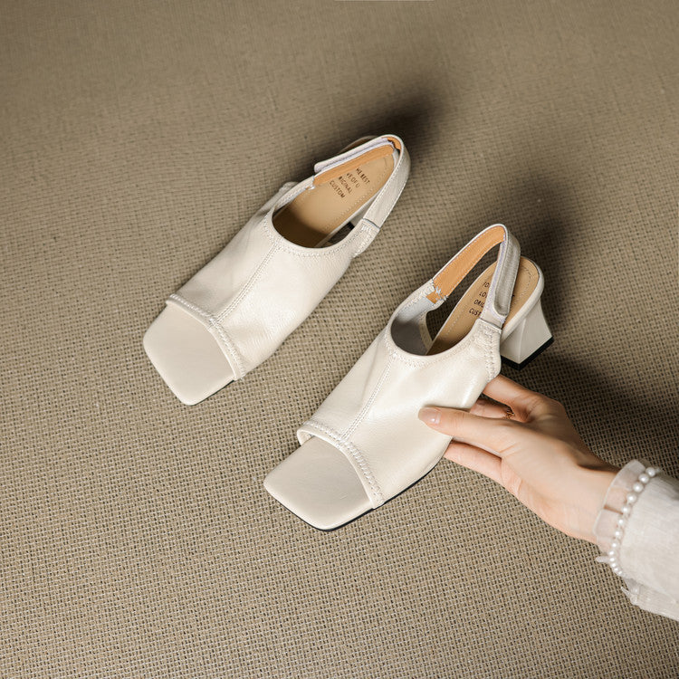 Tacchi slingback Velra in vera pelle