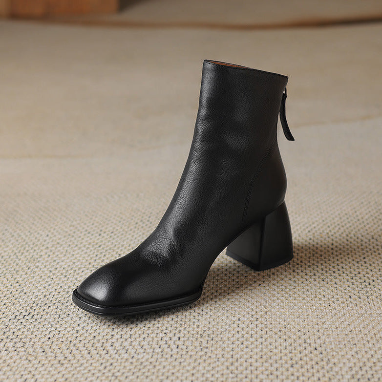 Botas Calisse de cuero genuino
