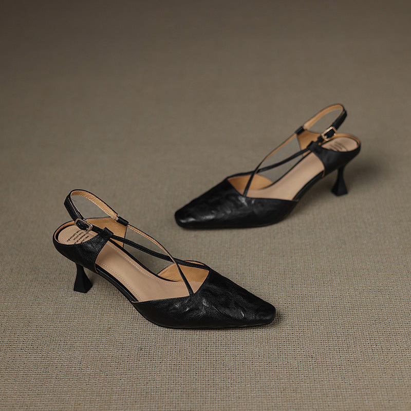 Tacchi Velta in vera pelle