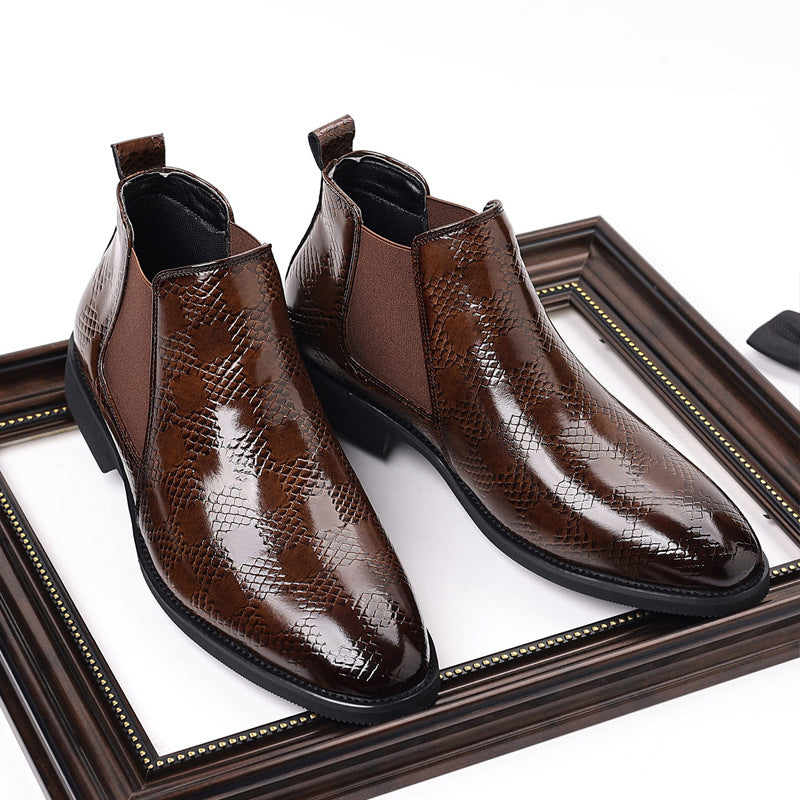 Carrano-Lederstiefel