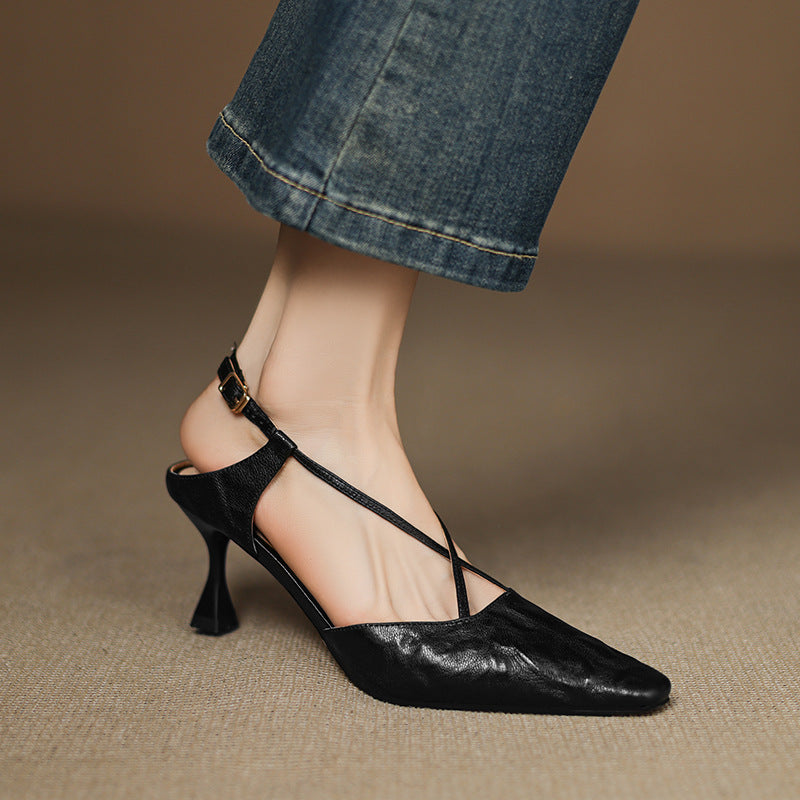 Tacchi Velta in vera pelle