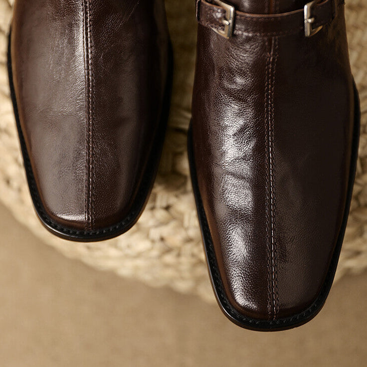 Ekra Genuine Leather Heels