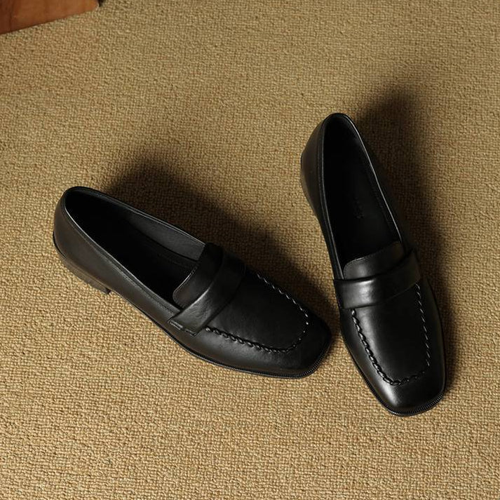 Evren loafers i äkta läder