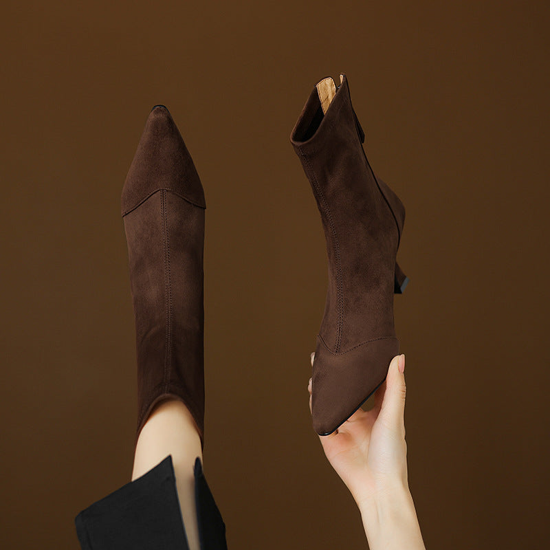 Botas Corvella de ante genuino