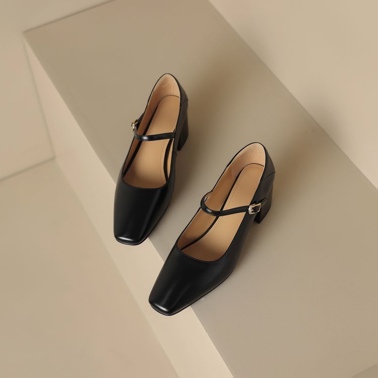 Tacchi Kristen in vera pelle