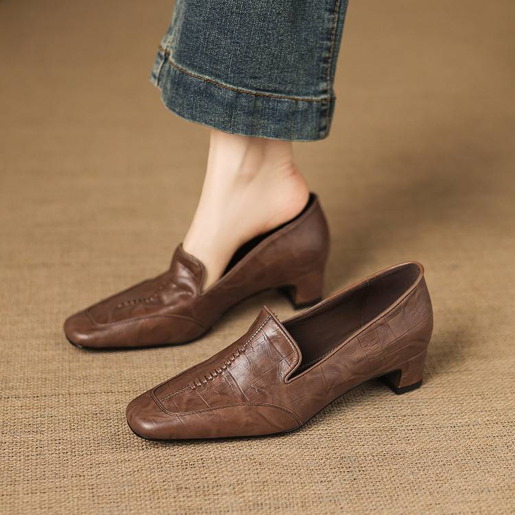 Mocassins Tana em pele genuína