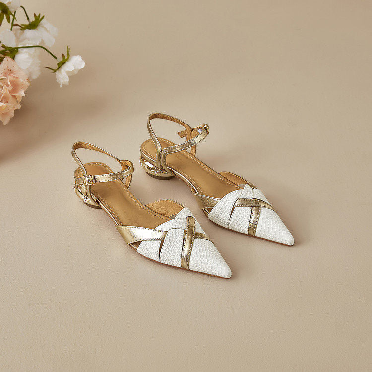 Scarpe basse Rielle in vera pelle