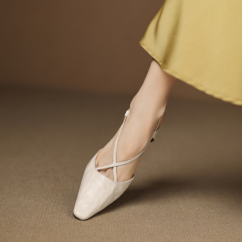 Tacchi Velta in vera pelle
