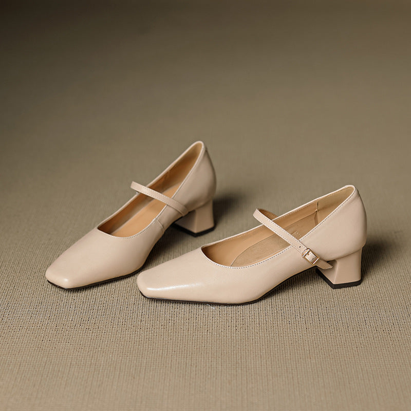 Lévana Genuine Leather Heels