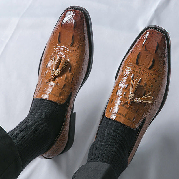 Mocassini Elford in pelle