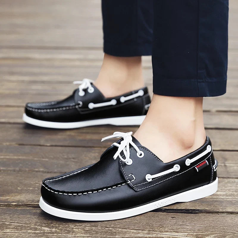 Sapatos Rasko em pele genuína