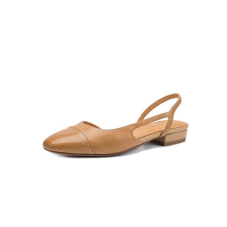 Mules Ada de cuero genuino