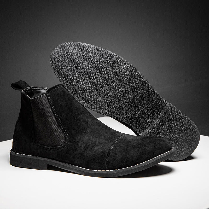 Botins Chelsea Marlow em camurça