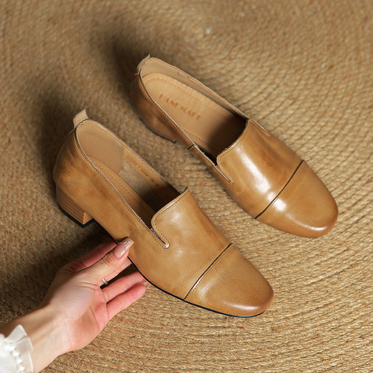 Leena Loafers i Äkta Läder