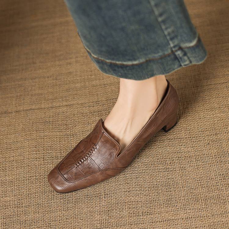 Mocassins Tana em pele genuína